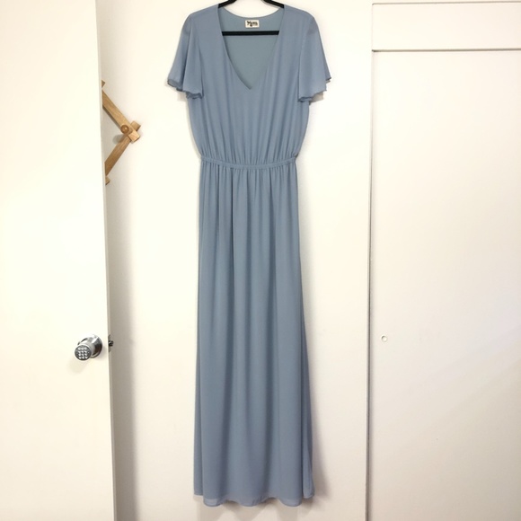 Show Me Your MuMu Michelle Flutter Maxi Dress - Picture 5 of 8